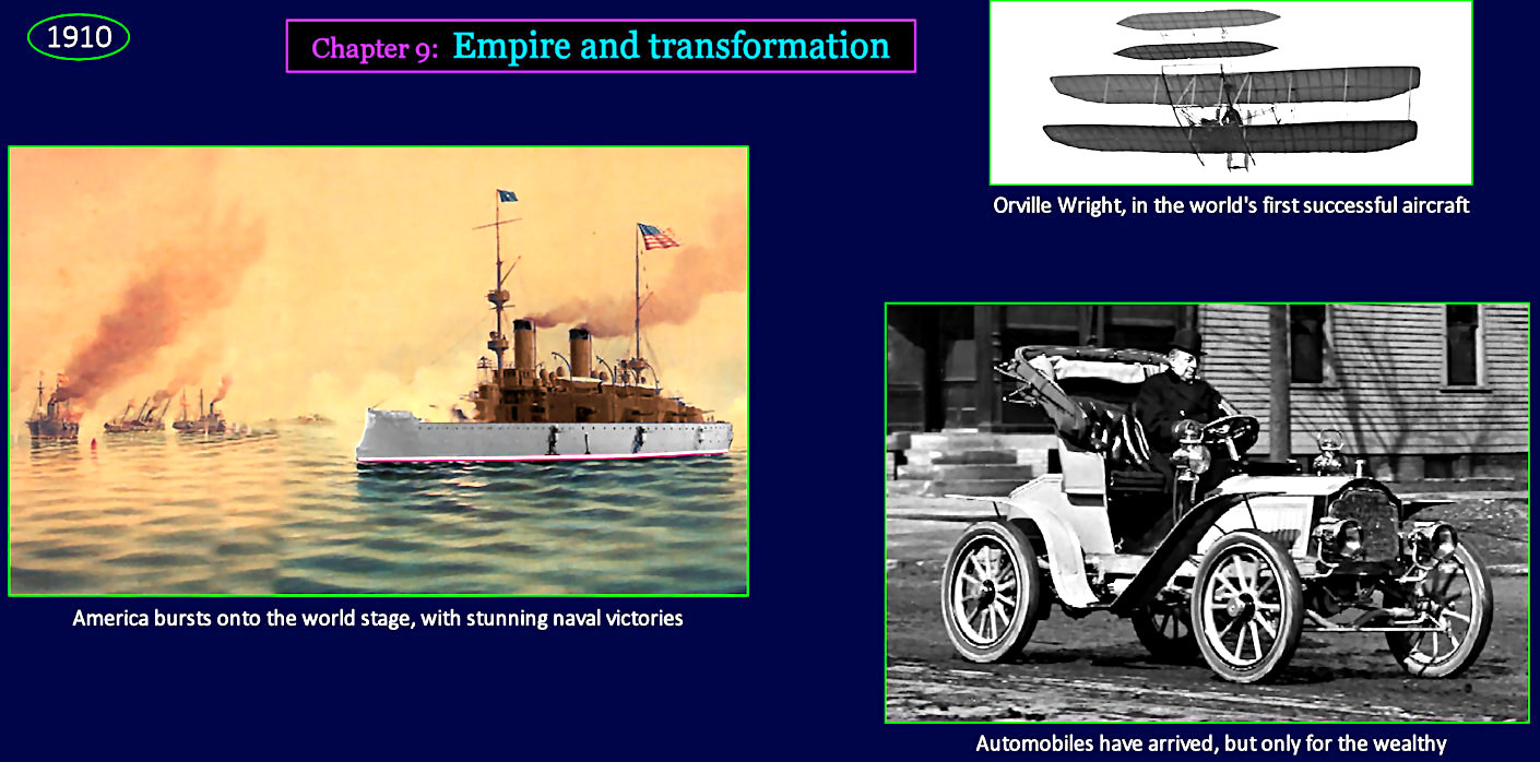 War and gasoline engines, 1910